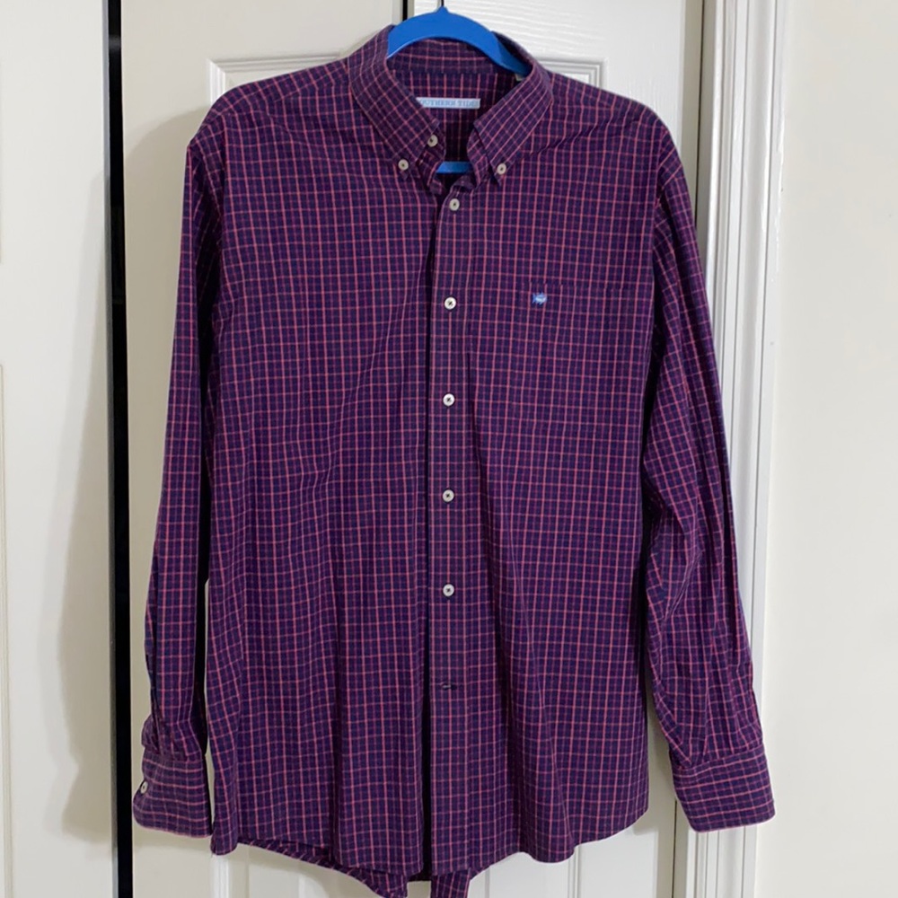 Southern Tide Button Down Shirt | Large